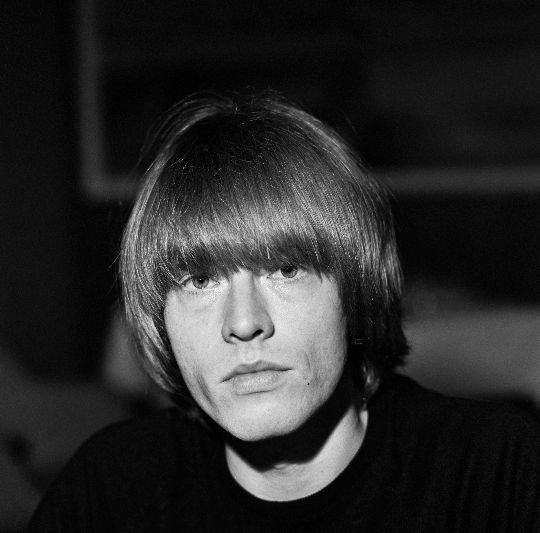 Brian Jones of The Rolling Stones, portrait taken during the band's 1965 visit to Finland