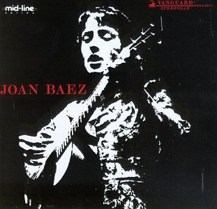 Cover art for Joan Baez's self-titled debut album, released October 1, 1960