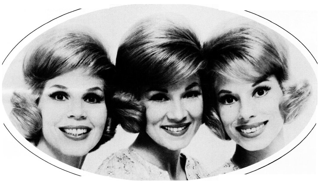 The McGuire Sisters, publicity photo, 1964