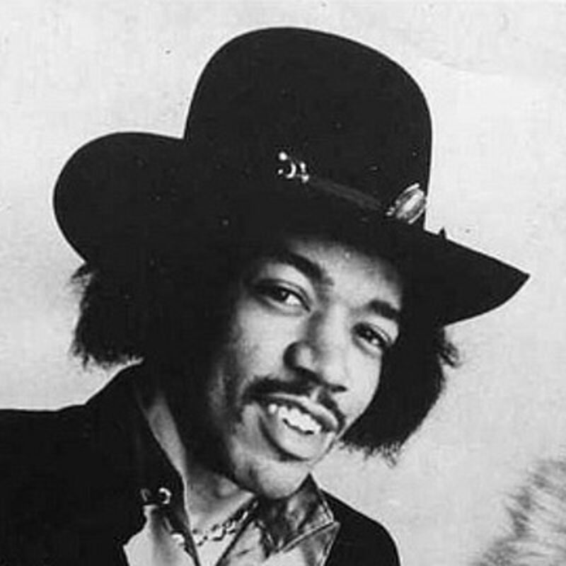 Publicity photo of the Jimi Hendrix Experience, 1968