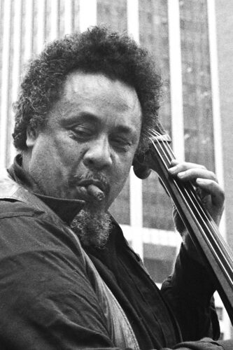 Charles Mingus portrait photograph
