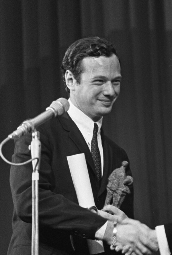 Brian Epstein photographed in the Netherlands, 1965
