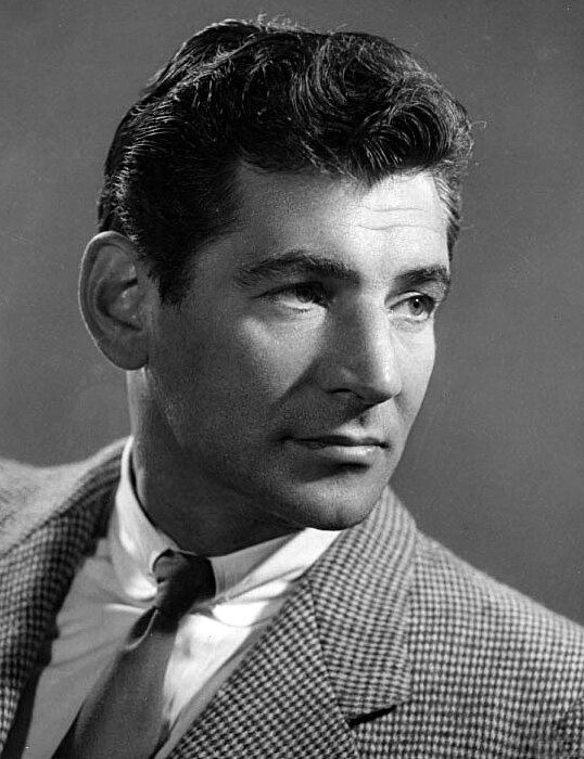 Leonard Bernstein publicity photo, 1950s