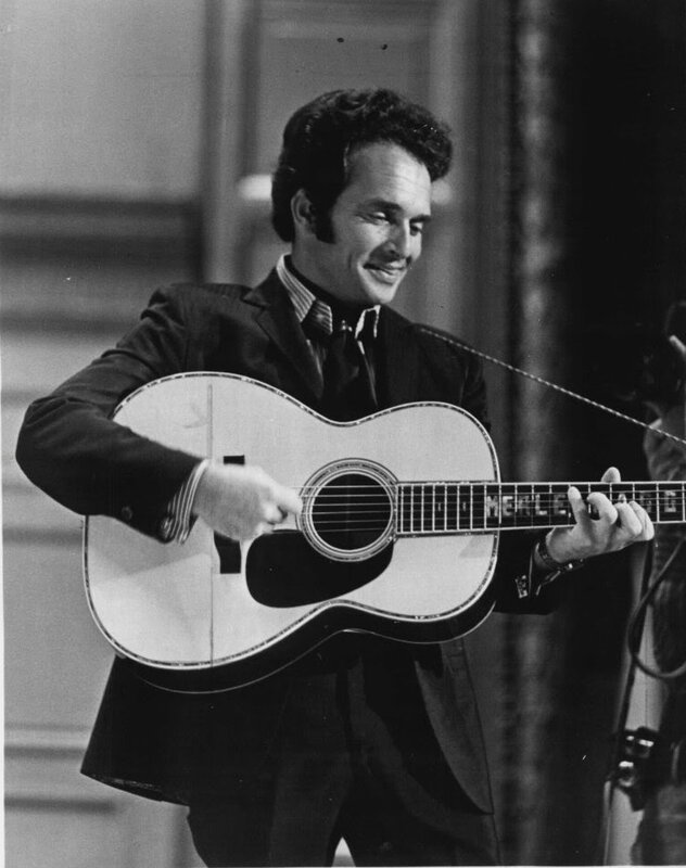 Merle Haggard pictured in 1971