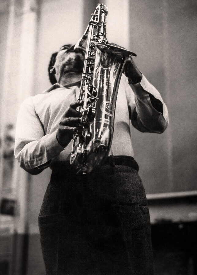 Albert Ayler, photographed for ABC Impulse! Records, 1967-68