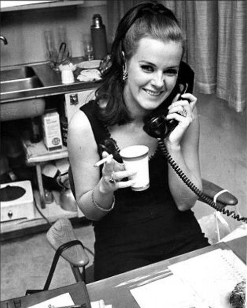 Anni-Frid Lyngstad pictured in the Swedish newspaper Expressen, September 4 1967
