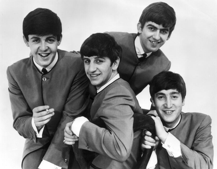 The Beatles pictured in 1963