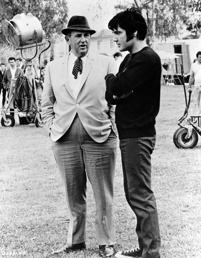 Elvis Presley pictured in 1969