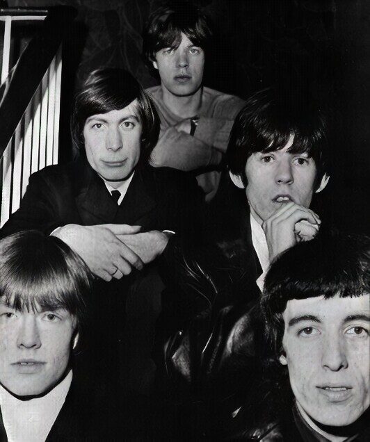 The Rolling Stones pictured in 1965