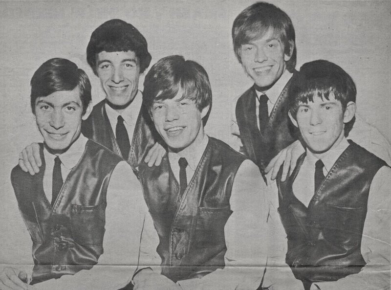 The Rolling Stones pictured in 1963