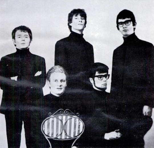 Manfred Mann pictured in a 1964 advertisement, the year the band topped the charts